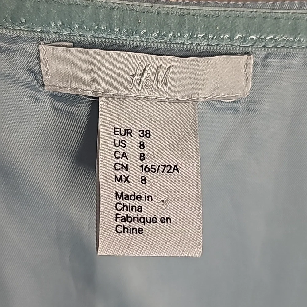 H&M Women Jumpsuit, Size 8, Color: Blue, Off white, orange - Picture 11 of 12